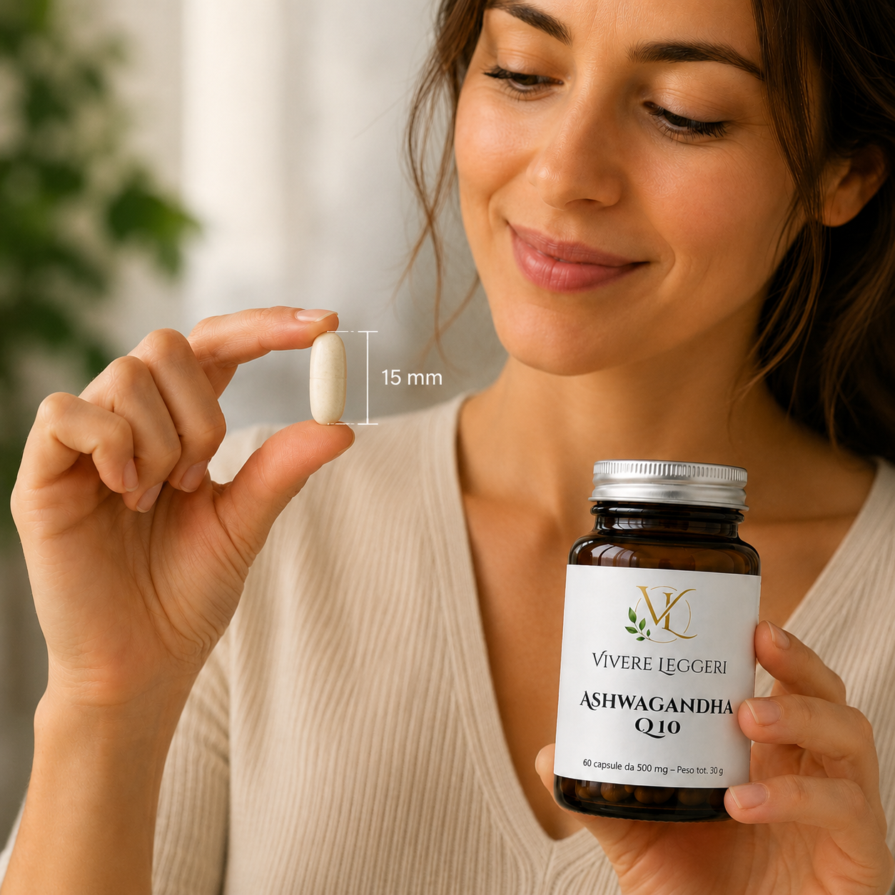 Ashwagandha e Coenzima Q10 compresse da 500 mg